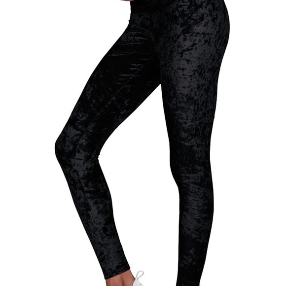 PINK Victoria's Secret Pants - ‼️SOLD‼️ PINK Victoria’s Secret Velvet Leggings